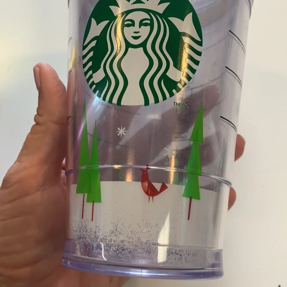 Starbucks 2011 pair/ hot & cold tumblers 16 oz ea